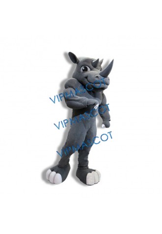 College Sports Rhino Mascot Costume