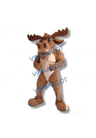 Violent Moose Mascot Costume