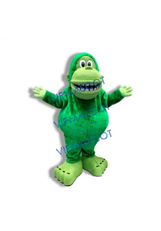 Green Lovely Monkey Mascot Costume