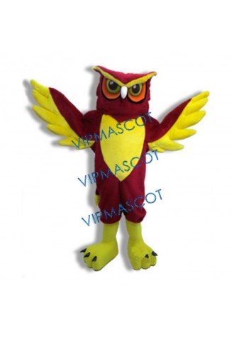 College Owl Mascot Costume