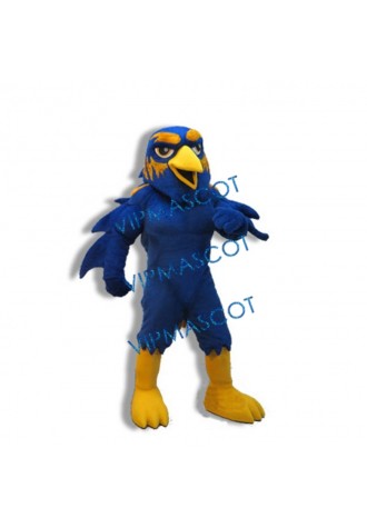 College Blue Raven Mascot Costume