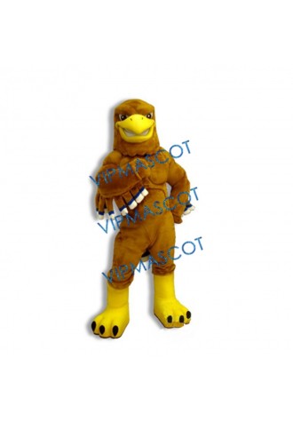 Confident Power Eagle Mascot Costume
