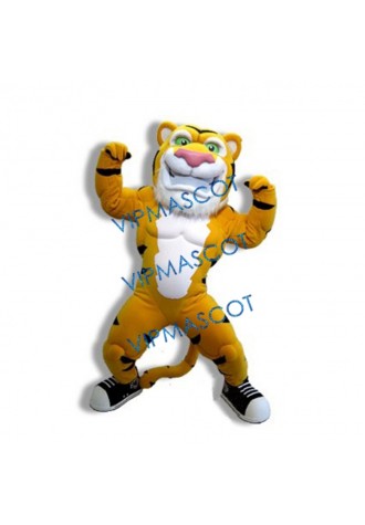 Power Happy Tiger Mascot Costume