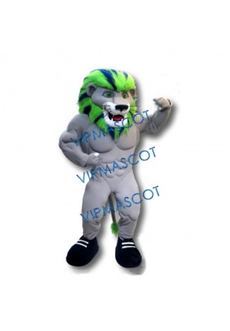 College Power Lion Mascot Costume
