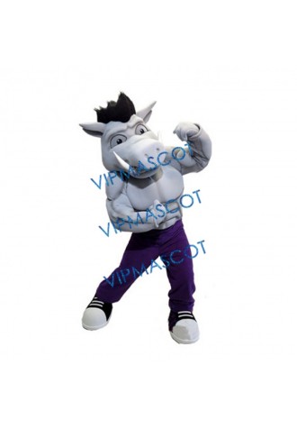 College Power Pig Mascot Costume