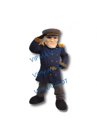Admiral Dave Mascot Costume