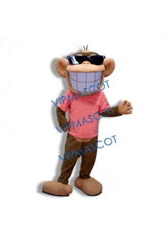 Happy Eye Monkey Mascot Costume