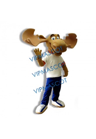 Lovely Moose Mascot Costume
