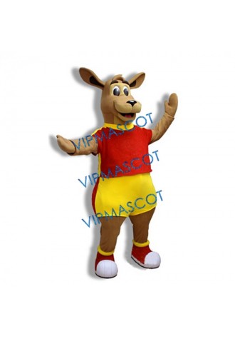 Cute Kangaroo Mascot Costume