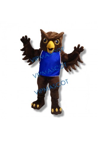 College Lovely Owl Mascot Costume