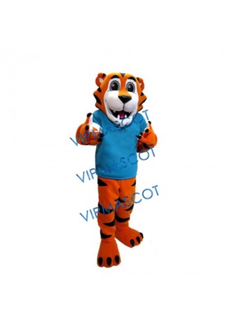 Cute Tiger Mascot Costume