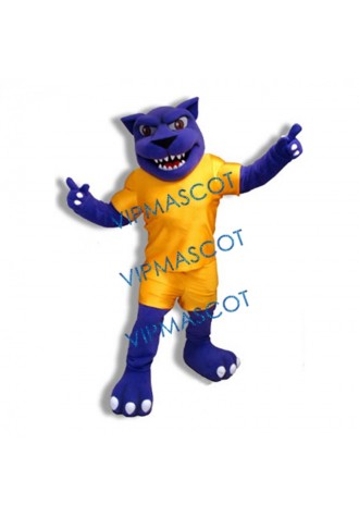 Happy Panther Mascot Costume High Quality 