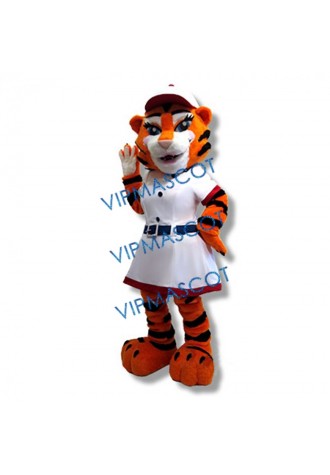 Happy Mom Tiger Mascot Costume