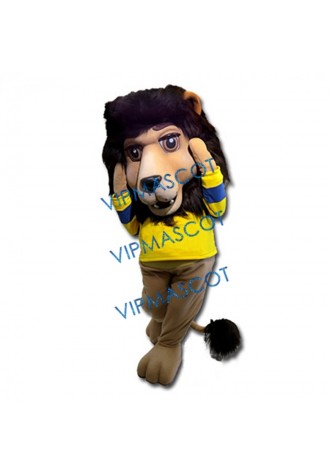 Cute Lion Mascot Costume High Quality