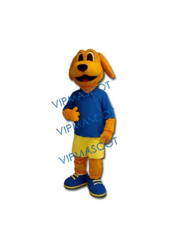 Goldie Dog  Mascot Costume