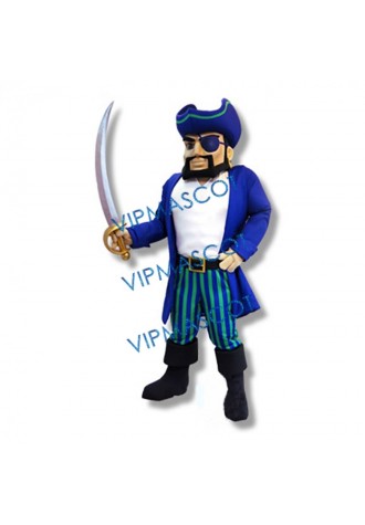College Handsome Pirate Mascot Costume (No Sword)