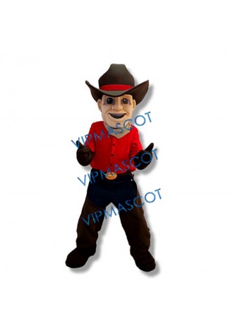 Cowboy Mascot Costume
