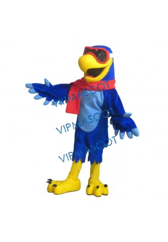 Handsome Snowhawk Mascot Costume