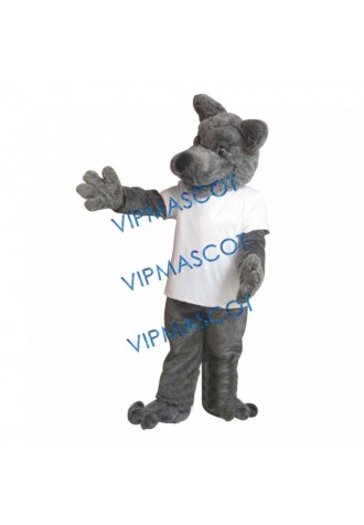 Lovely Wolf Mascot Costume