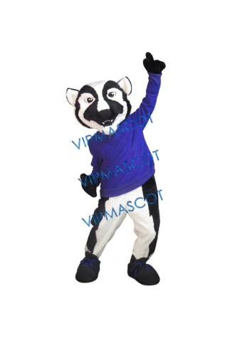 Happy Badger Mascot Costume