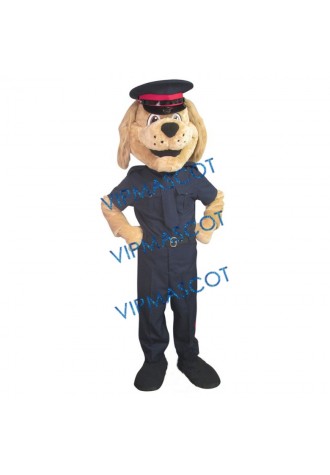 Police Dog Mascot Costume
