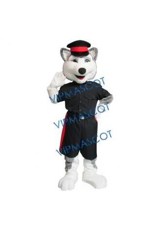 Husky Dog Mascot Costume