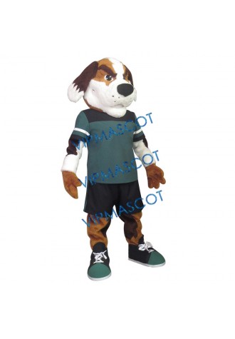 Saint Bernard Dog Mascot Costume