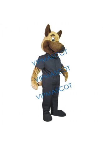 Lovely Police Dog Mascot Costume