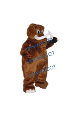 Wooly the Mammoth Mascot Costume