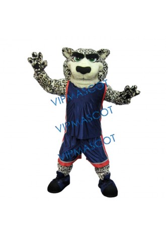Handsome Jaguar Mascot Costume