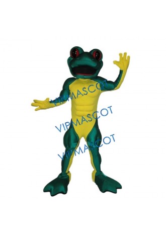 Handsome Frog Mascot Costume