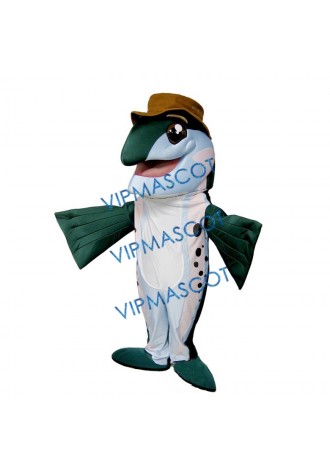 Trout Mascot Costume