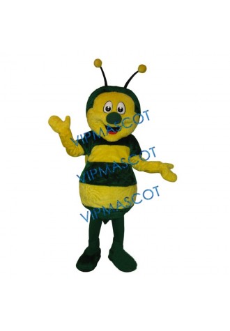Lovely Happy Bee Mascot Costume