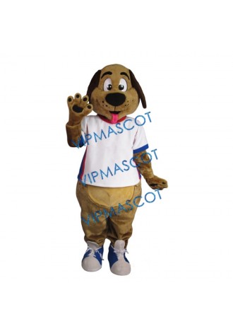 Lovely Friendly Dog Mascot Costume