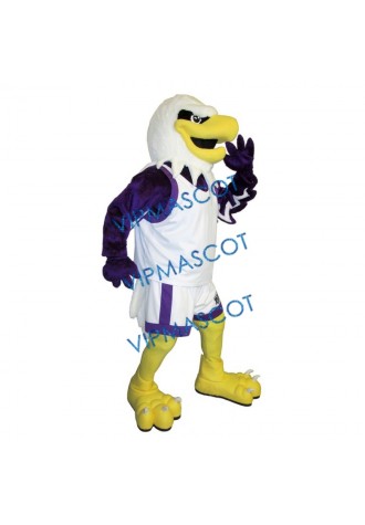 Handsome Ferocious Falcon Mascot Costume