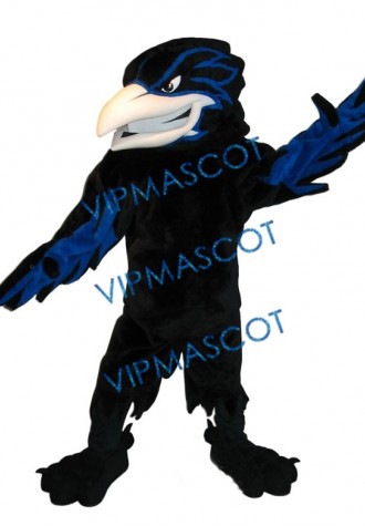 Handsome Ferocious Raven Mascot Costume