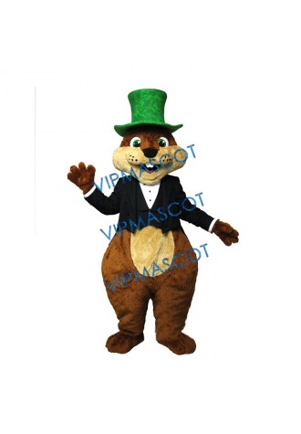 Tux Squirrel Mascot Costume