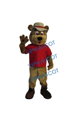 Handsome Pete Bear Mascot Costume