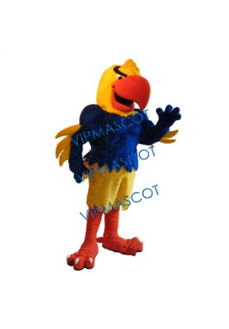 Power Parrot Mascot Costume