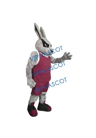 Handsome Power Rabbit Mascot Costume