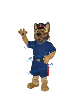Police Dog Sarge Mascot Costume
