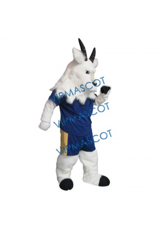 White Goat Mascot Costume
