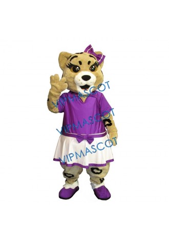 Panther Cub Mascot Costume