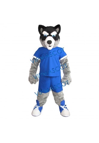 Husky Dog Mascot Costume