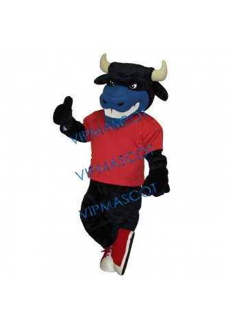 Handsome Bull Mascot Costume