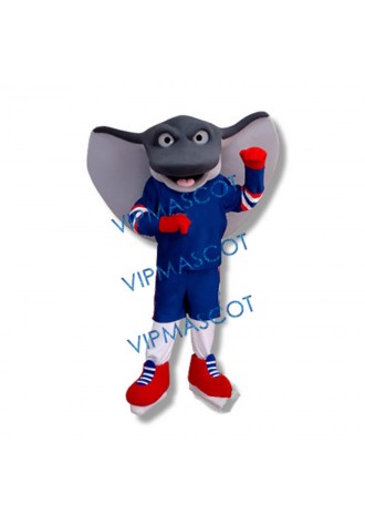 College Stingray Mascot Costume