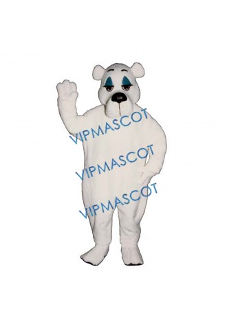 Comic Polar Bear Mascot Costume