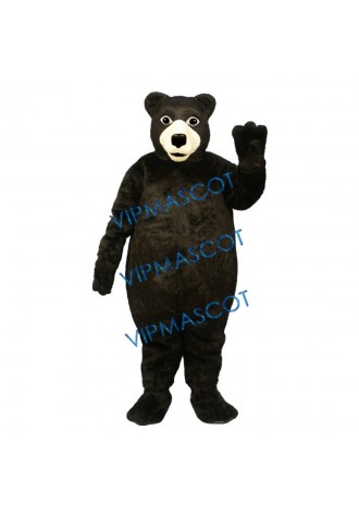 Fat Brown Bear Mascot Costume