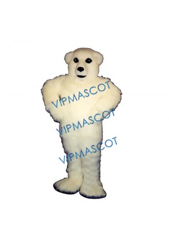 Happy Polar Bear Mascot Costume