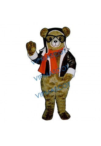 Red Bearon Mascot Costume